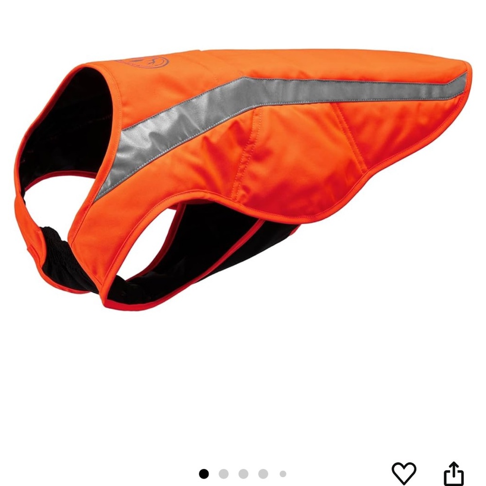 Orange Reflective Dog Vest